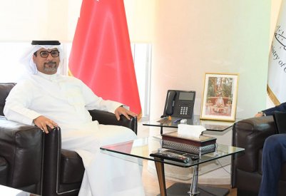 وزير النفط والبيئة يستقبل سفير الولايات المتحدة