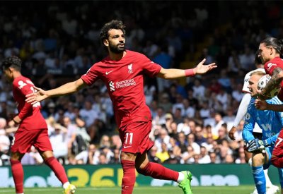 صلاح ونونييس ينقذان ليفربول من مطب فولهام