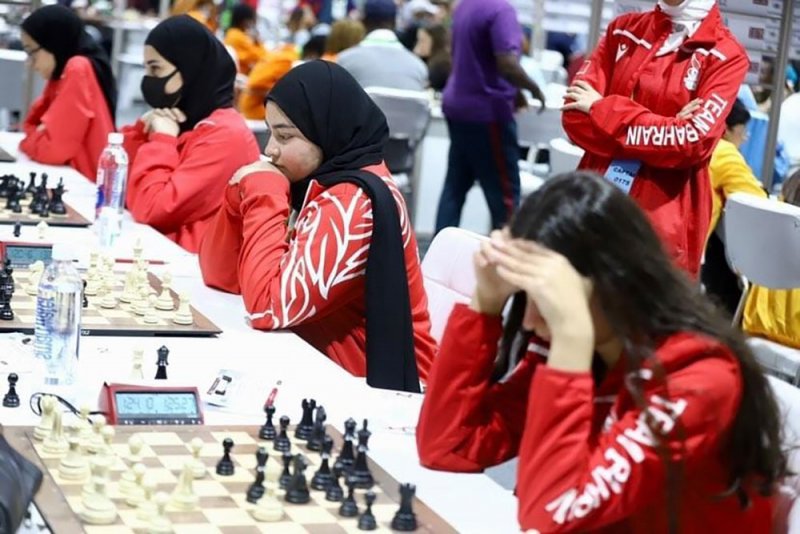 تعرف على نتائح فرق البحرين في إولمبياد الهند للشطرنج