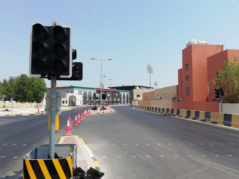 تركيب إشارة ضوئية جديدة على هذا الشارع.. تعرف عليه