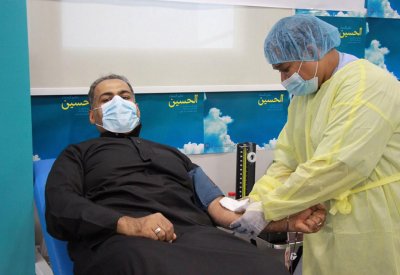 الوكيل المساعد للصحة العامة: رفد بنك الدم المركزي بـ 500 كيس دم عبر حملة الإمام الحسي