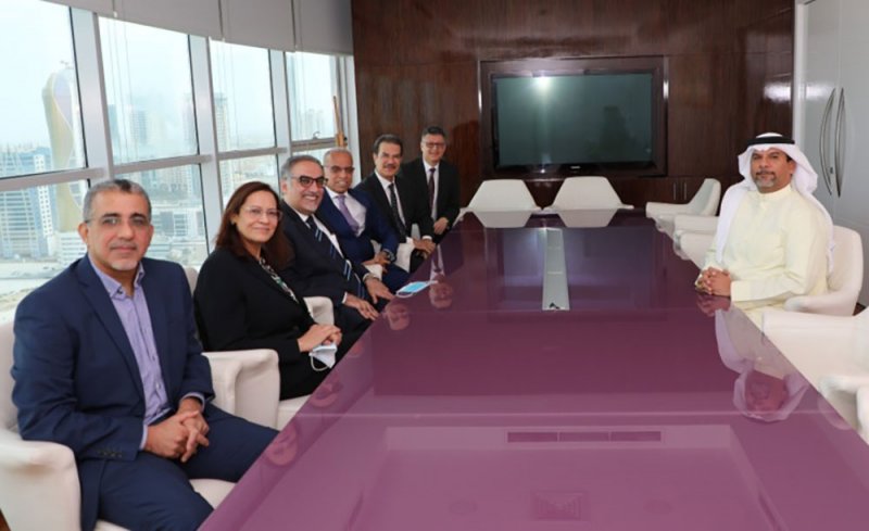 وزير النفط والبيئة يستقبل رئيس وأعضاء مجلس إدارة جمعية أصحاب المؤسسات الصحية