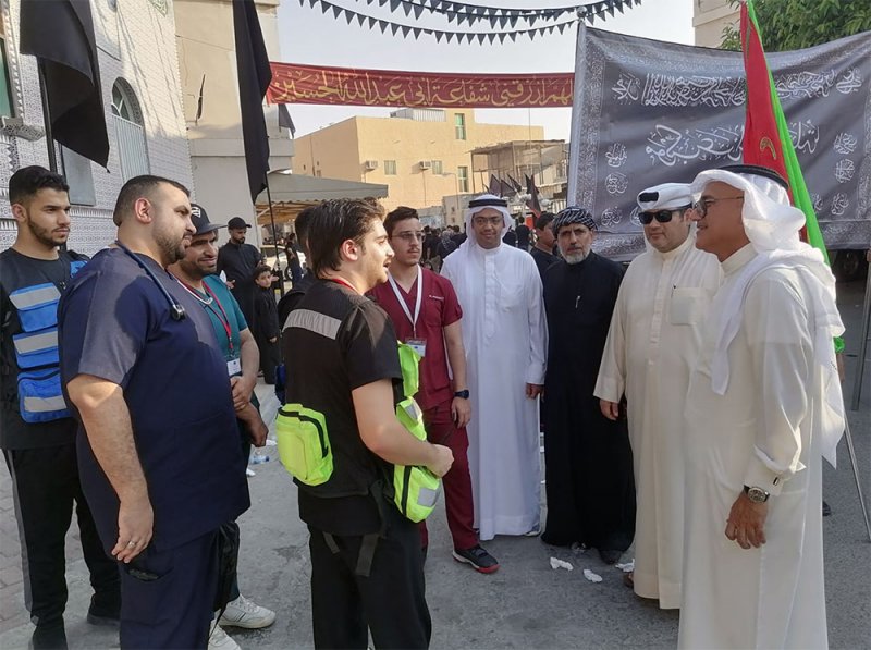 محافظ الشمالية يشيد بفريق المسعفين المتطوعين