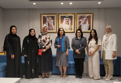 الهلال الأحمر البحريني يبحث مع "نهرا" تعزيز التعاون المشترك
