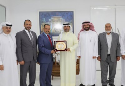 وزير النفط والبيئة يستقبل رئيس النقابة العامة للمرافق العامة المصري