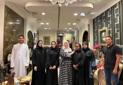 رئيس جمعية عطاء للمسؤولية الإجتماعية تستقبل مبادرة ملهمون صغار