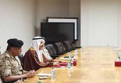 وزير شؤون الدفاع يستقبل سفير الولايات المتحدة