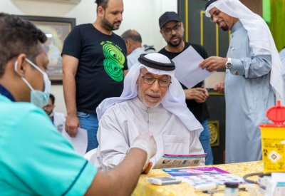 إقبال كبير على الفحوصات بمحطة الإسعافات الأولية بعالي