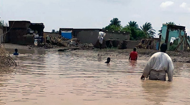 السودان.. سيول تجرف قرى ومنازل وتتسبب بخسائر فادحة