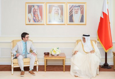 وزير الخارجية يستقبل عضو لجنة القوات المسلحة بمجلس الشيوخ