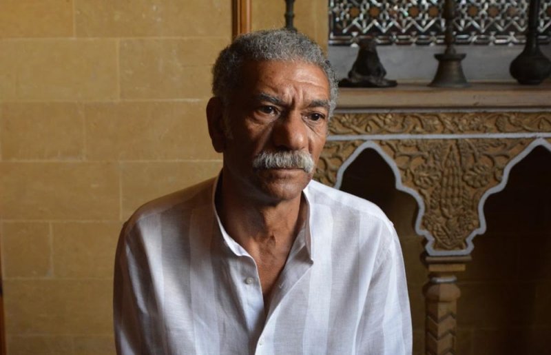 الفنان المصري سيد رجب في المستشفى