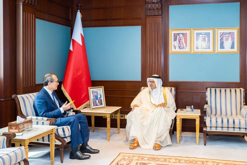 وزير الخارجية يستقبل سفير الصين
