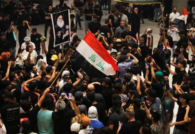 وسط إجراءات أمنية مشددة.. الصدر و"التنسيقي" يحشدان للتظاهر اليوم