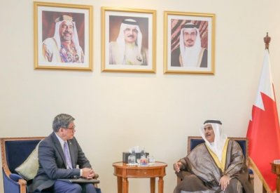 مستشار جلالة الملك للشؤون الدبلوماسية يستقبل نائب وزير خارجية سنغافورة