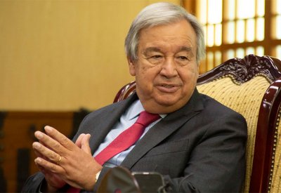 غوتيريش يتعهد بدعم نزع سلاح كوريا الشمالية النووي