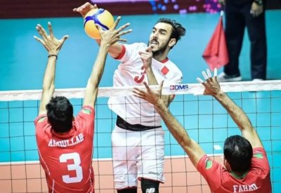 تأهل تاريخي للمنتخب البحريني للكرة الطائرة للمربع الذهبي في كأس اسيا
