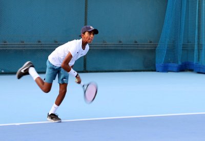 بالصور: الإتحاد الرياضي للأمن العام ينظم بطولة "الميني تنس" لأبناء الضباط
