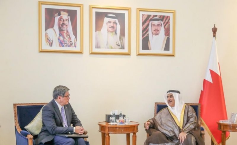 مستشار جلالة الملك للشؤون الدبلوماسية يستقبل نائب وزير خارجية سنغافورة