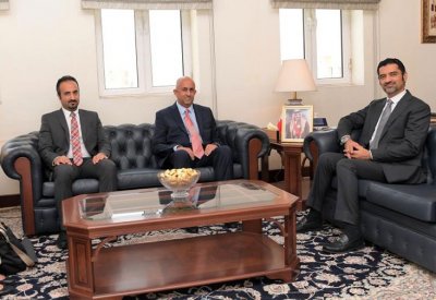 المبارك يستعرض التعاون المشترك مع المنسق المقيم لأنشطة الأمم المتحدة
