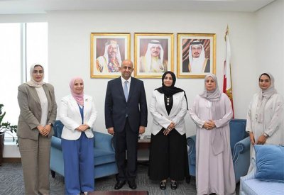 وزيرة الصحة تستقبل المنسق المقيم لأنشطة الأمم المتحدة في مملكة البحرين