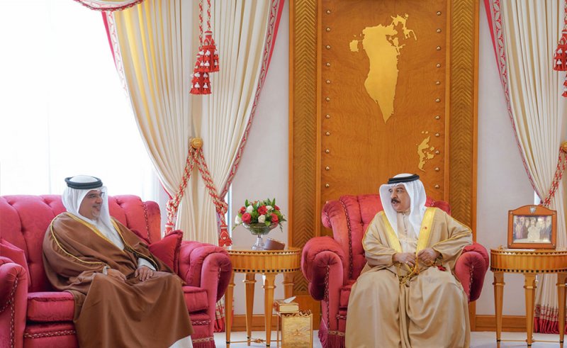 جلالة الملك المعظم مستقبلا سمو ولي العهد رئيس مجلس الوزراء: أهل البحرين تميزوا باحترامهم للتعددية