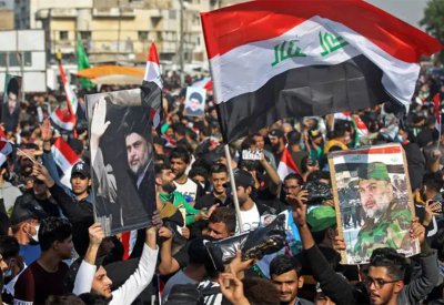 الصدر: مقر سلطة القضاء خط أحمر.. والإطار يدعو لتظاهرات مضادة
