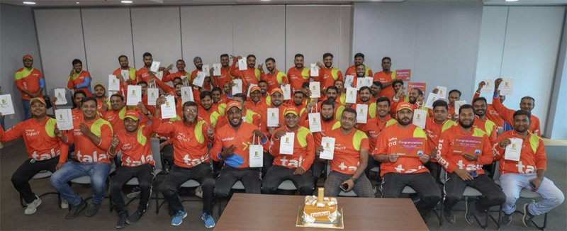 "طلبات" تكرم أفضل 50 سائقًا خلال عطلة عيد الأضحى
