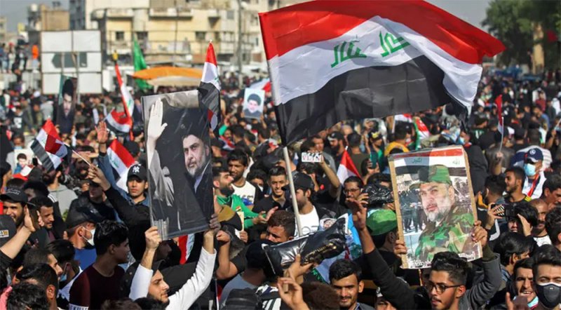 الصدر: مقر سلطة القضاء خط أحمر.. والإطار يدعو لتظاهرات مضادة
