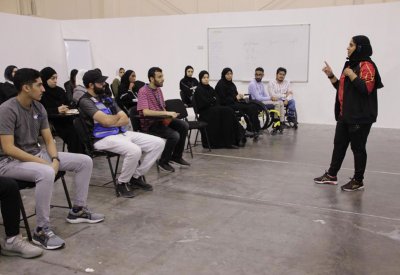ورشة عمل "كيف أصبح مدرب لرياضة ذوي العزيمة" في مدينة شباب 2030