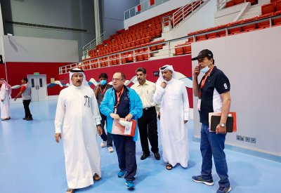 لجنة إحتكام آسيوية الطائرة تطلع على إستعدادات البحرين وتشيد بالتحضيرات