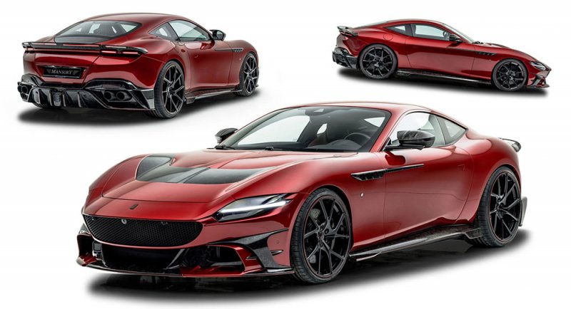 لمسات تعديلية من Mansory على فيراري روما