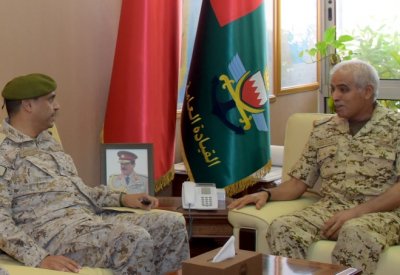 رئيس هيئة الأركان يستقبل رئيس هيئة التخطيط للبناء والميزانية بالقوات المسلحة السعودية