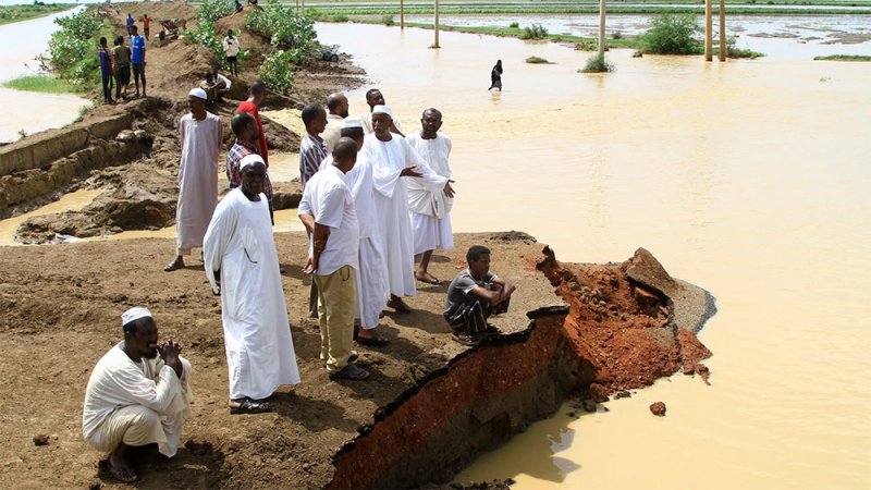 رقم جديد لحصيلة ضحايا الفيضانات المدمرة في السودان
