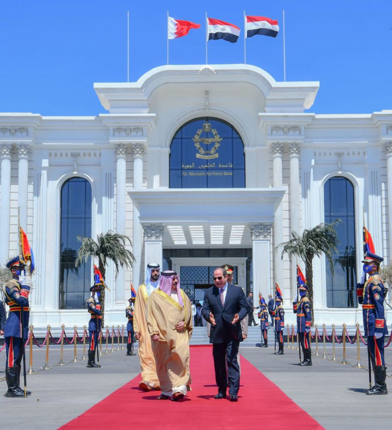 جلالة الملك المعظم يغادر جمهورية مصر العربية الشقيقة