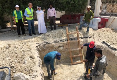 بالصور: "الأشغال" ترصد 200 ألف دينار لإعادة تأهيل طرق هذه القرية