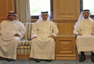 الرئيس التنفيذي لهيئة علوم الفضاء يلتقي سفير مملكة البحرين لدى دولة إسرائيل