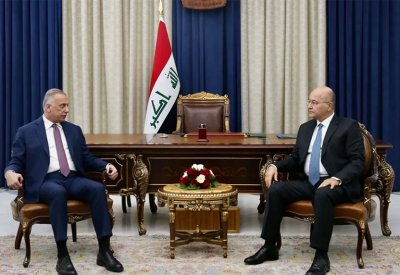 أزمة العراق.. صالح والكاظمي يؤكدان أهمية "الحوار الجاد"