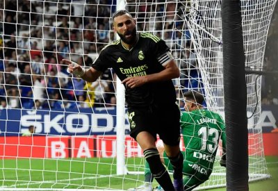 بنزيمة ينقذ ريال مدريد من فخ إسبانيول