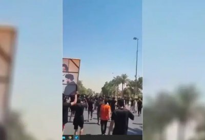 أنصار الصدر يتوافدون إلى بغداد.. ونفير عام بمحافظات مؤيدة