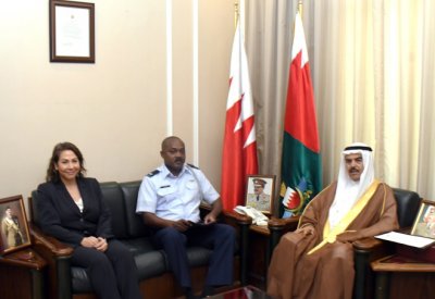 وزير شؤون الدفاع يستقبل الملحق العسكري الأمريكي بمناسبة تعيينه‎‎