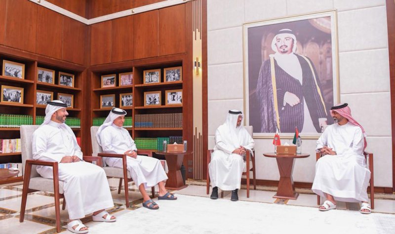 سمو ولي عهد عجمان يستقبل القنصل العام لمملكة البحرين في دبي