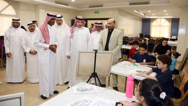 محافظ العاصمة يشهد ختام المعسكر الصيفي لـنادي أم الحصم بمشاركة 332 طالبا
