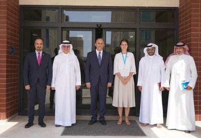 وكيل شؤون البلديات  يبحث التعاون المشترك مع المنسق المقيم لأنشطة الأمم المتحدة