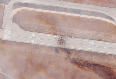 صور أقمار اصطناعية تظهر ما حدث بمطار حلب.. هجوم إسرائيلي