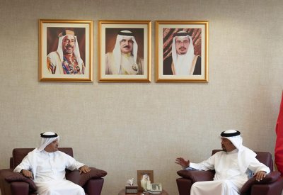 معالي رئيس الجمارك يستقبل رئيس هيئة البحرين للثقافة والآثار