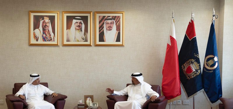 معالي رئيس الجمارك يستقبل رئيس هيئة البحرين للثقافة والآثار