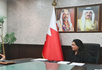 الأمين العام لمجلس التعليم العالي تلتقي برئيس الجامعة الملكية للبنات