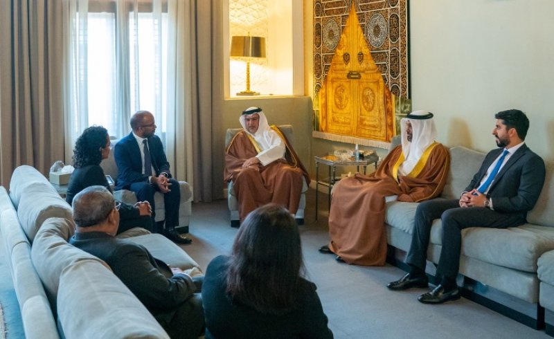 سمو ولي العهد رئيس مجلس الوزراء : مواصلة العمل على فتح آفاق أوسع من التعاون والتنسيق المشترك بين مملكة البحرين وجمهورية المالديف