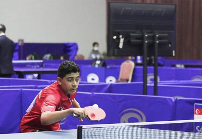 محمد نادر يتألق في بطولة آسيا لكرة الطاولة للناشئين