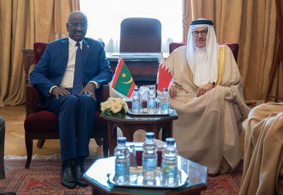 وزير الخارجية يجتمع مع وزير الشؤون الخارجية والتعاون والموريتانيين في الخارج في الجمهورية الإسلامية الموريتانية
